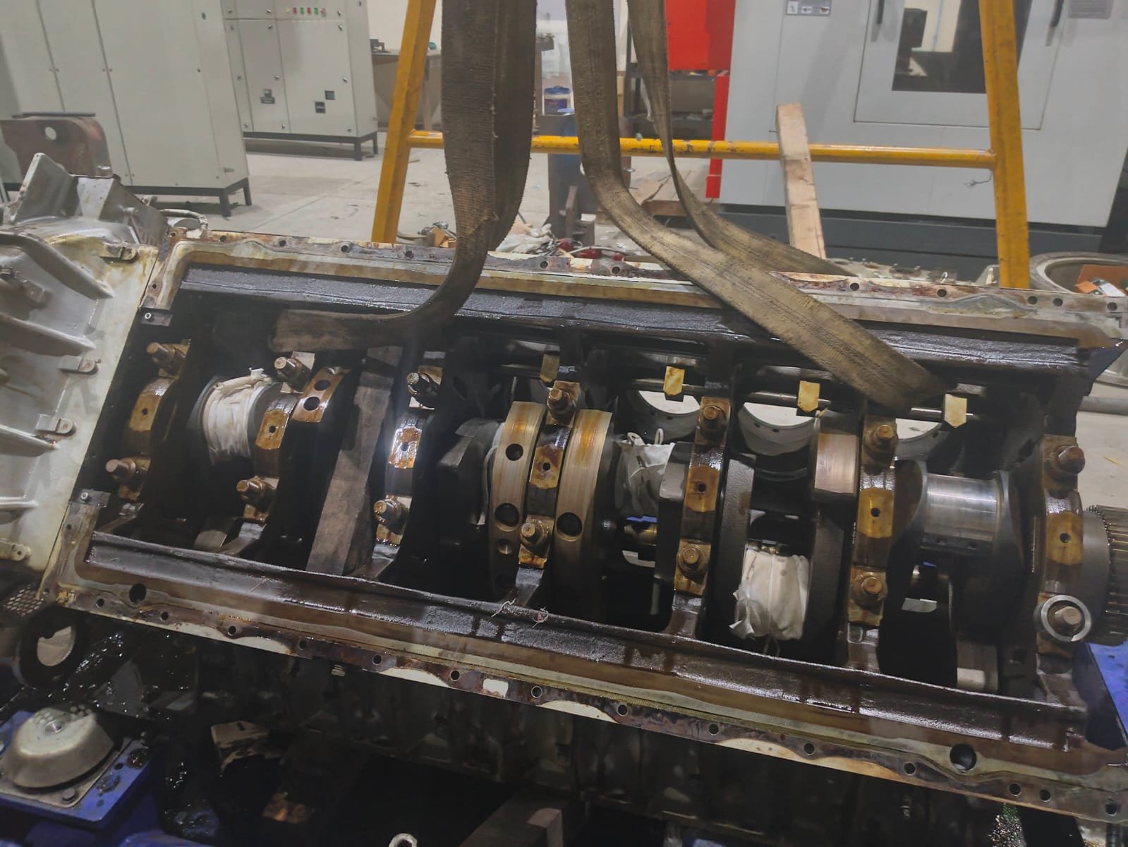 Hull steel fabrication